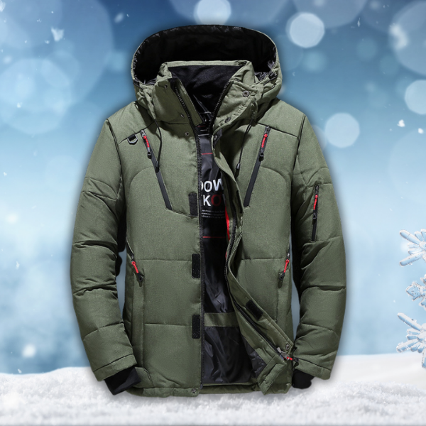 Arcticon | Men’s Extreme Winter Jacket with Hood