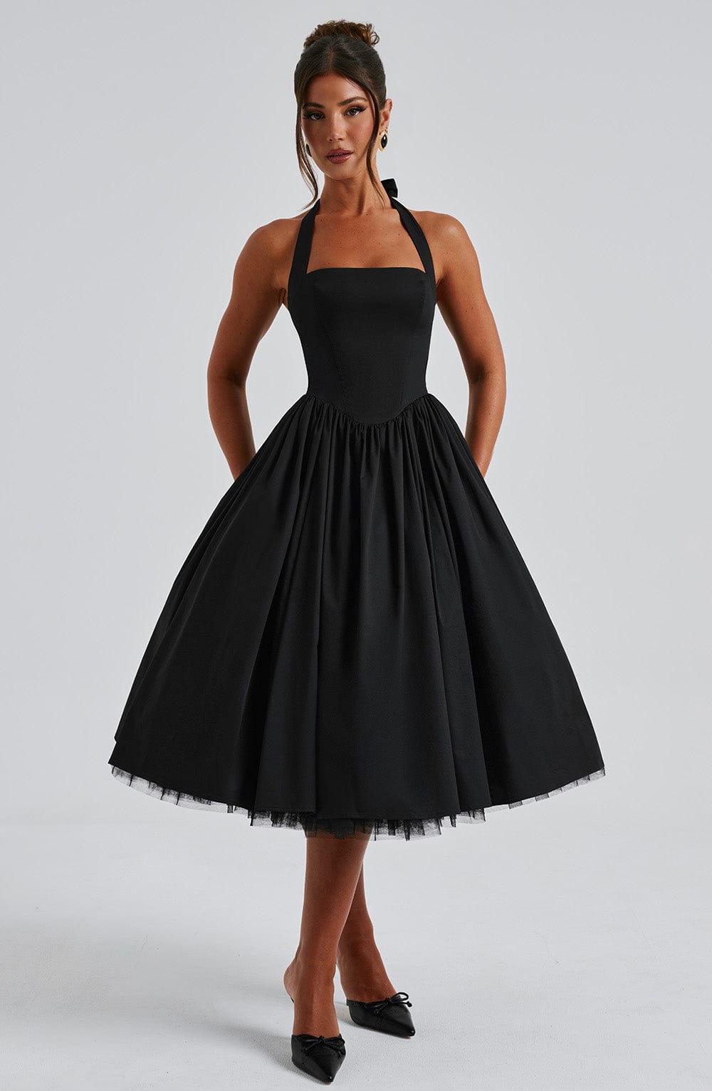 Aurelis | Women’s Elegant Halter-Neck Dress