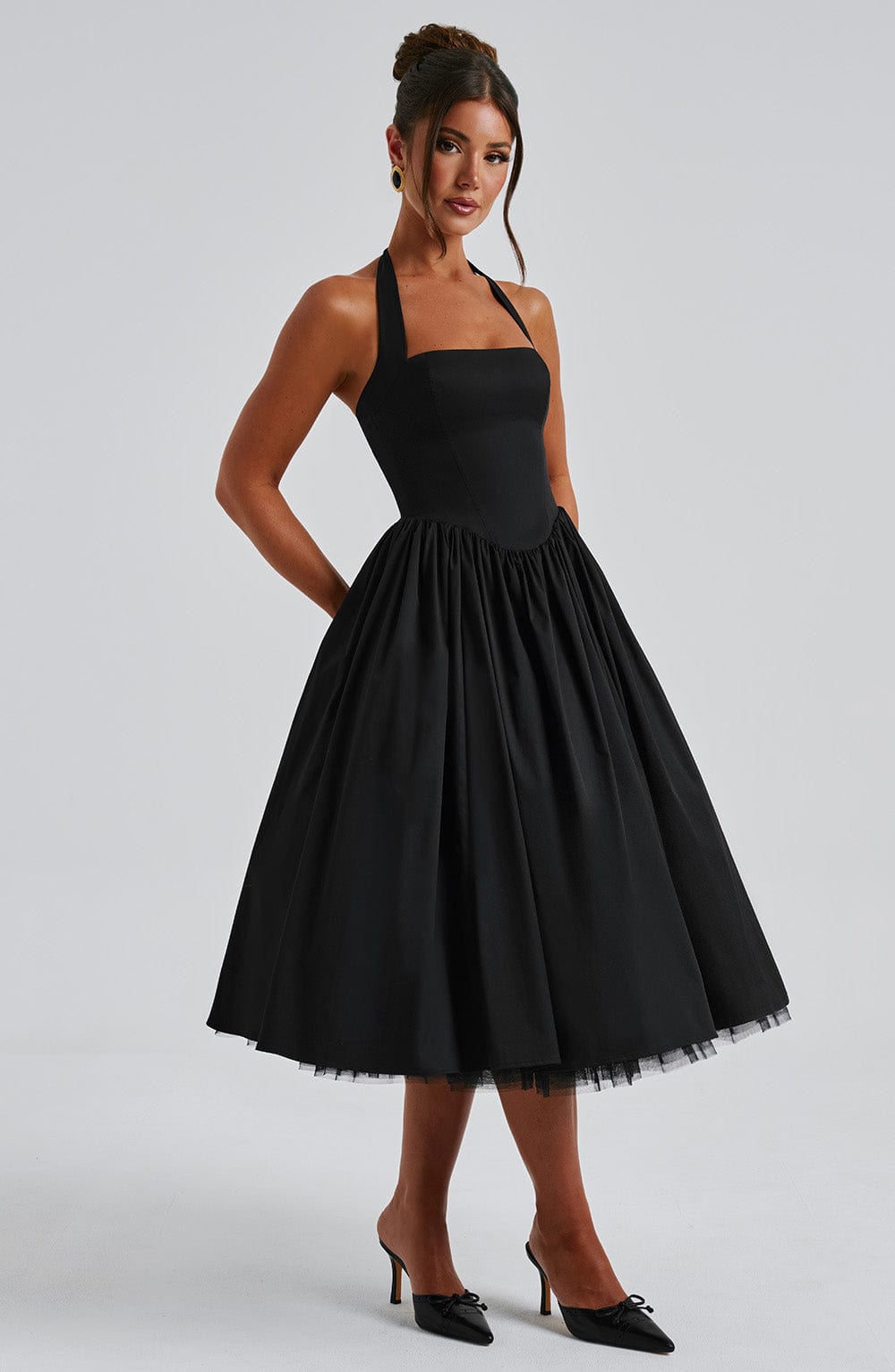 Aurelis | Women’s Elegant Halter-Neck Dress