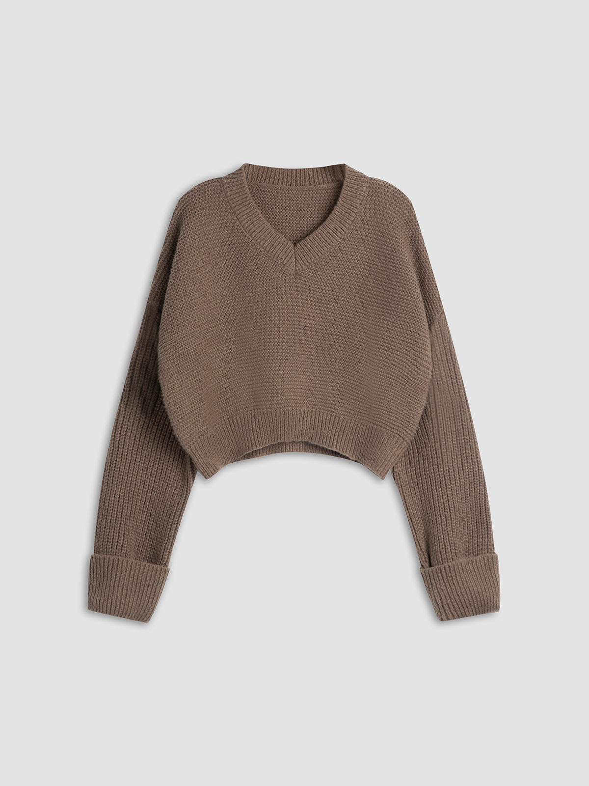 "Women's Casual Minimalism V Neck Pullover Sweater Lightweight Comfort"