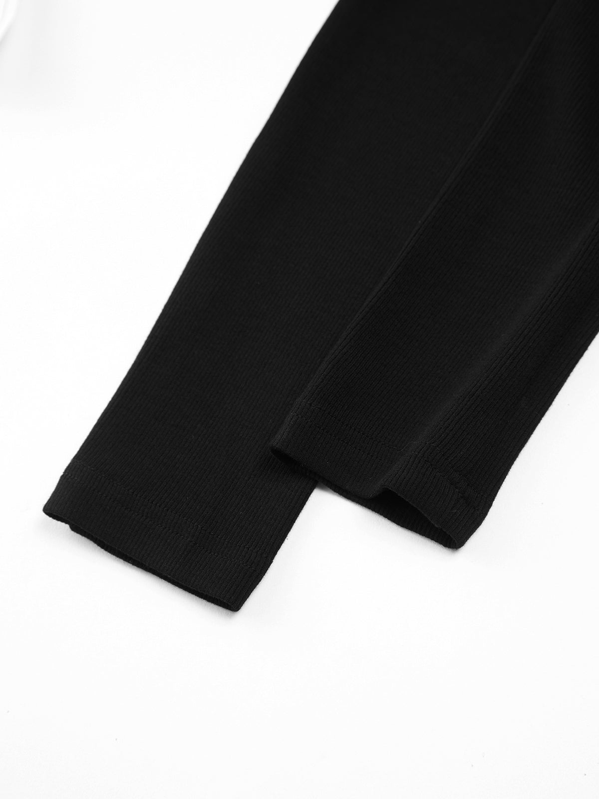 Solid Long Sleeve Knit Top for Women Casual Wear