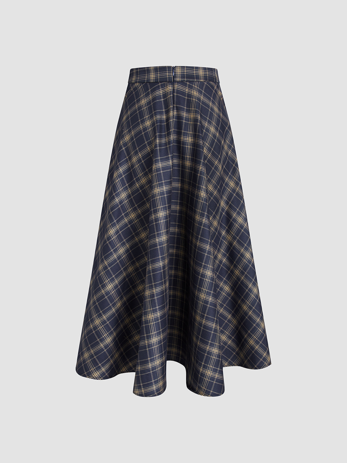 Keep In Check Long Skirt for Timeless Fashion Elegance