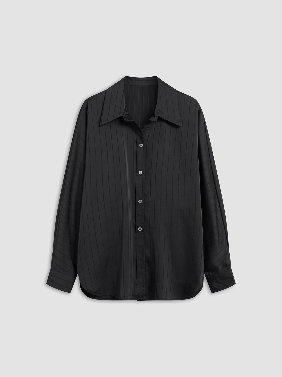 Charlotte Oversized Button Up Collared Shirt for Women Casual Wear