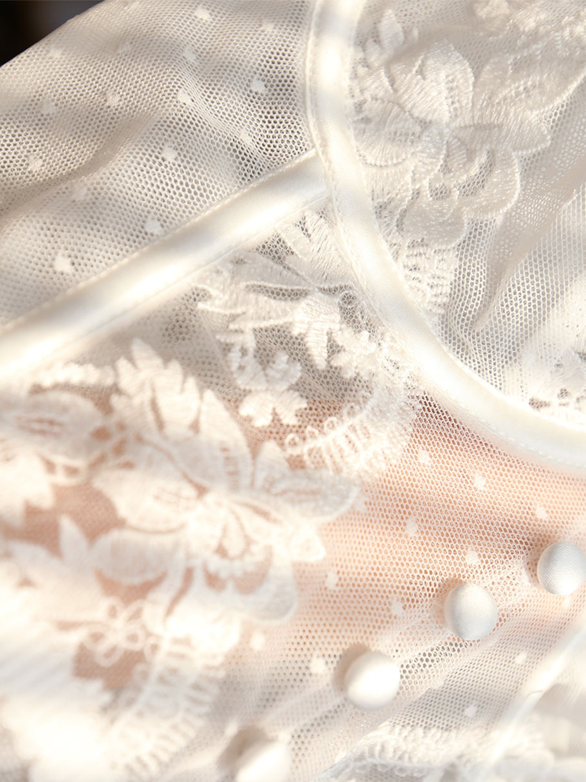 Floral Sheer Lace Mesh Corset Crop Top Elegant Sleeveless Bridal Style