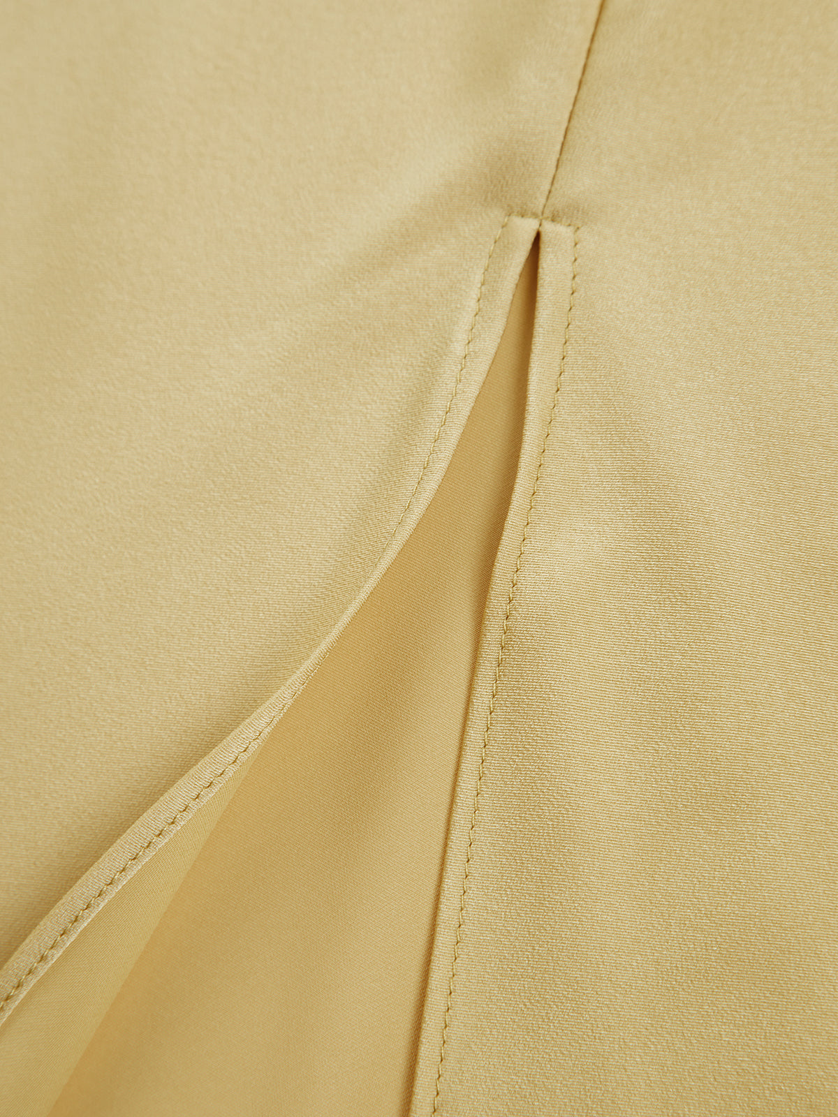 Moonlight Open Back Satin Slit Long Dress for Elegant Evenings