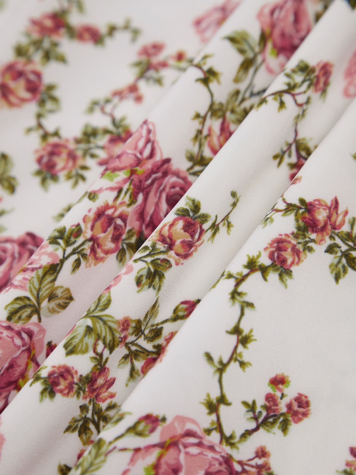 Rosebud Floral Midi Sundress for Women Casual Spring Wear