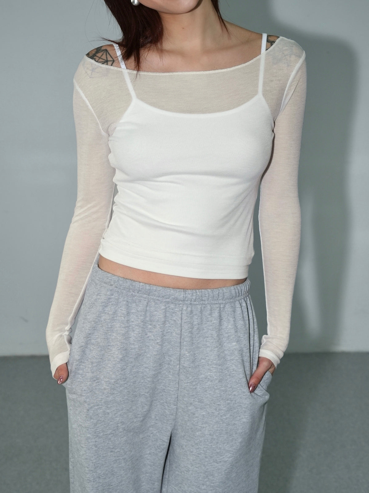 See Through Cover Up Shirt Lightweight Long Sleeve Mesh