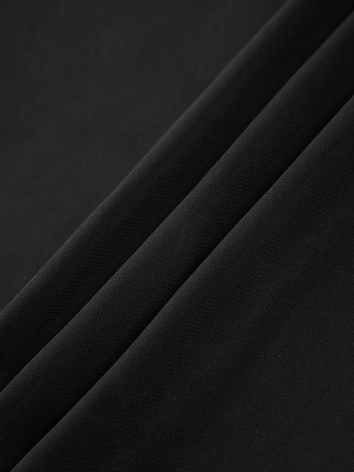 Semi-Sheer Ladder Ruffle Zippered Long Dress with Elegant Flowing Skirt