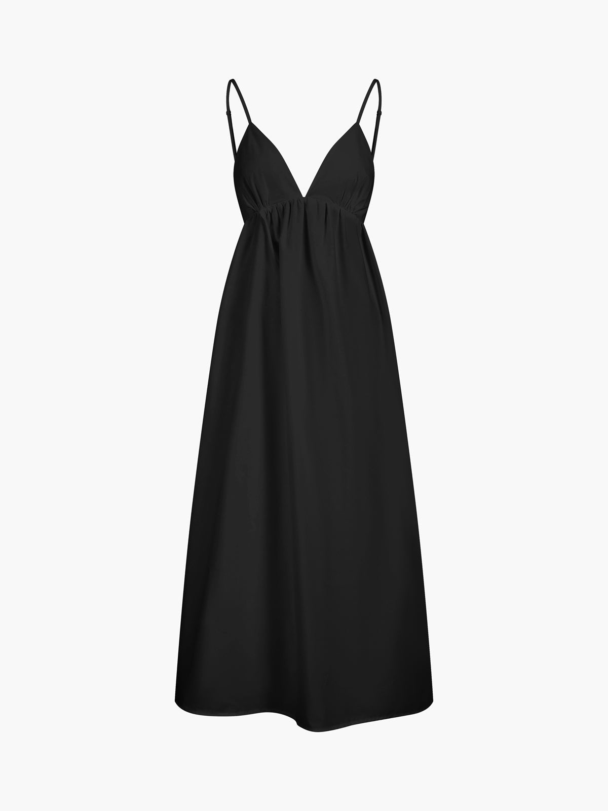 Coastal Cowgirl Open Back Long Dress with Lace Detail