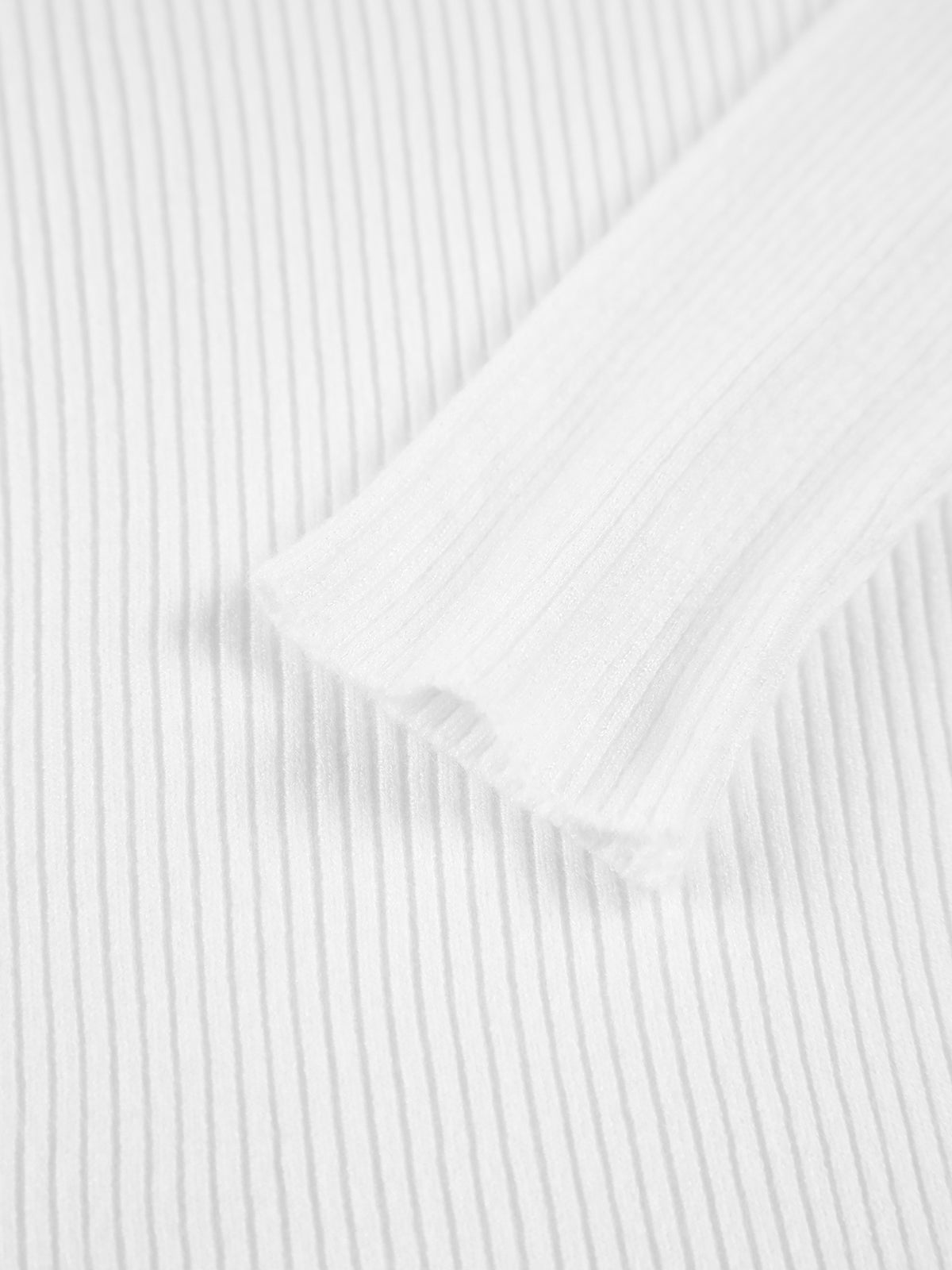 Mock Neck Rib Long Sleeve Knit Top Cozy Pullover Essential