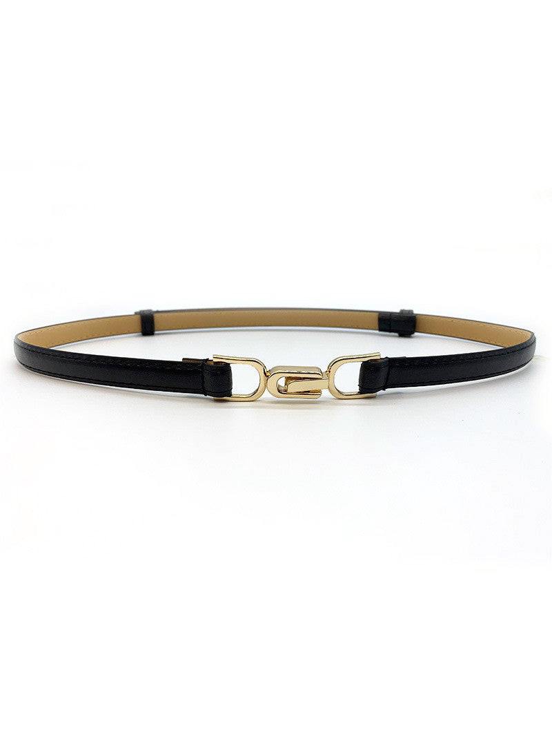 Close Your Eyes Leather Belt - Stylish and Durable Everyday Accessory