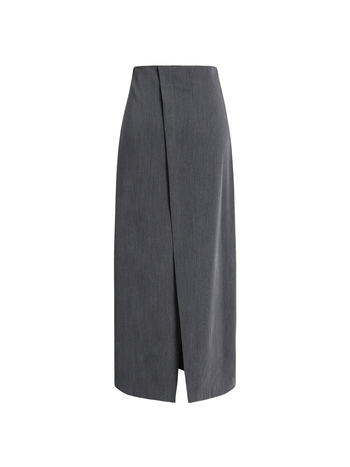 She's Effortless Slit Maxi Skirt for Elegant Evening Wear