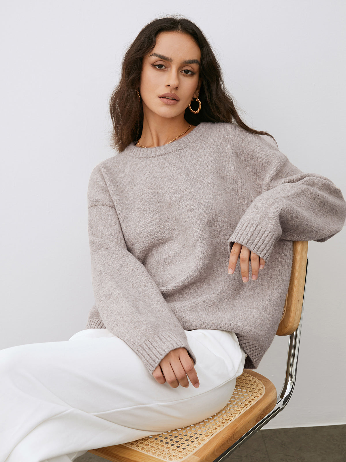 Lightweight Cloud Weather Pullover Sweater for All Seasons Outdoor Comfort