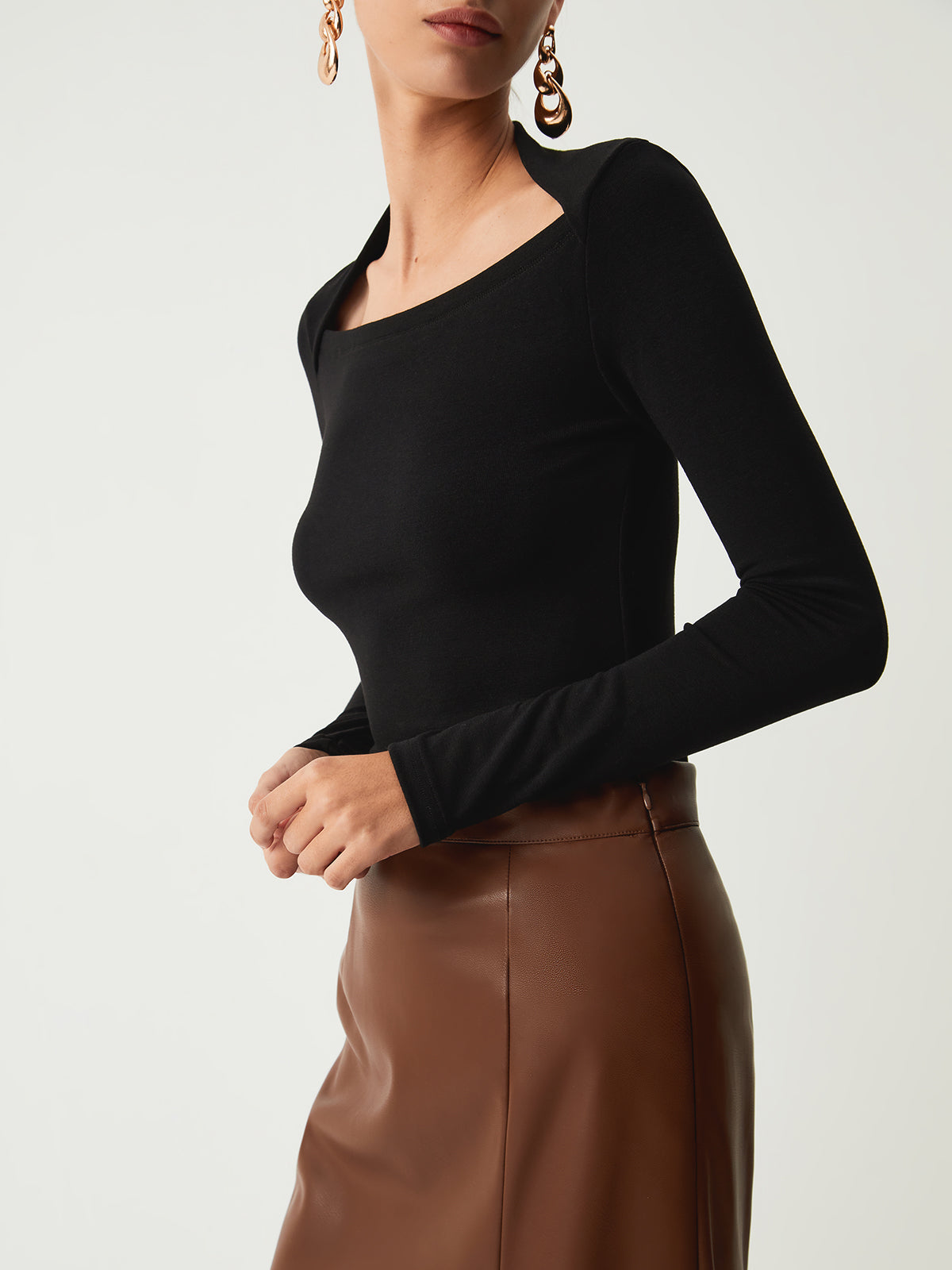 Solid Long Sleeve Shirt Comfortable Cotton Fit for Men Women