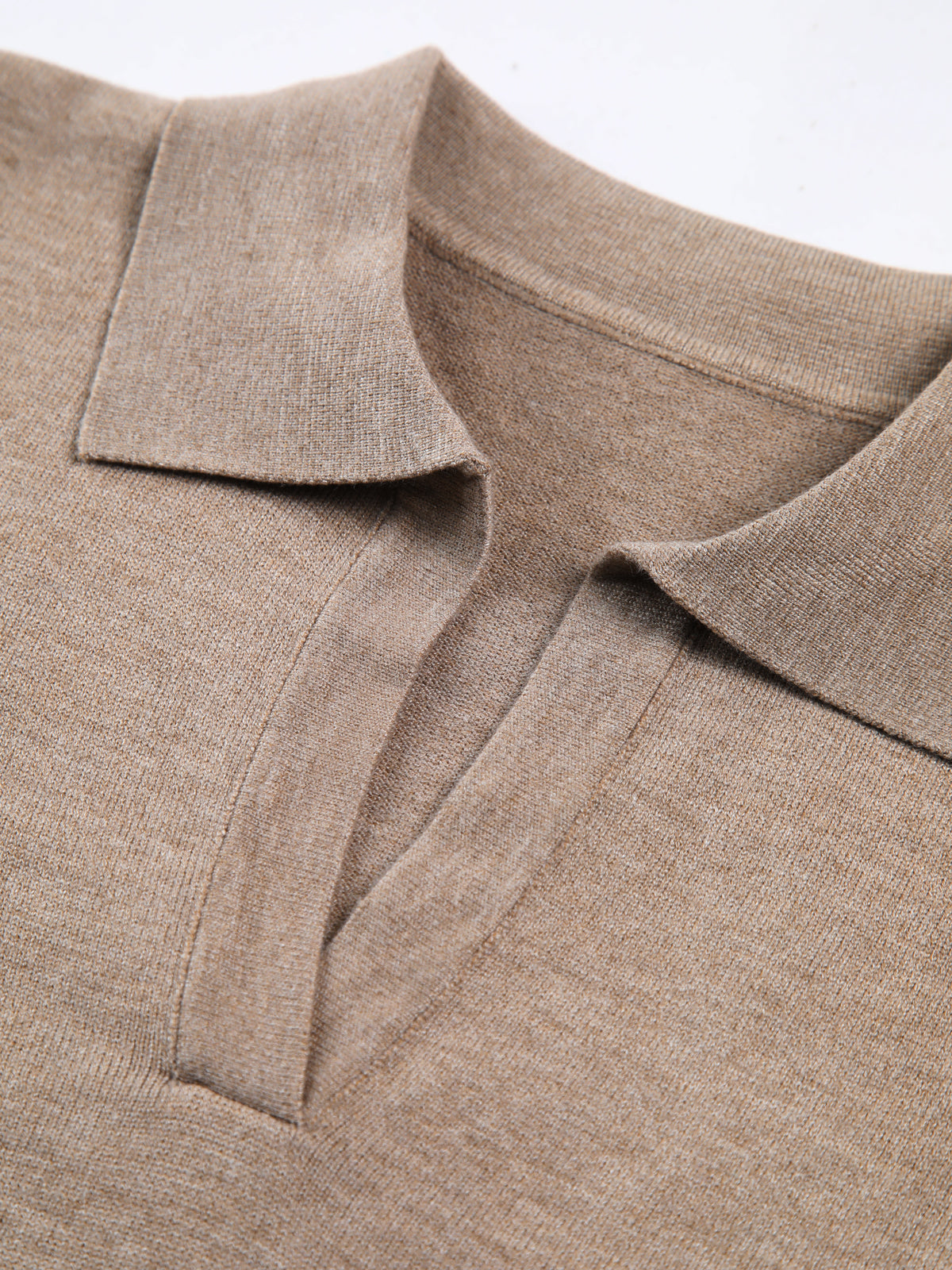 Leisure Collared Pullover Sweater for Men Casual Comfort