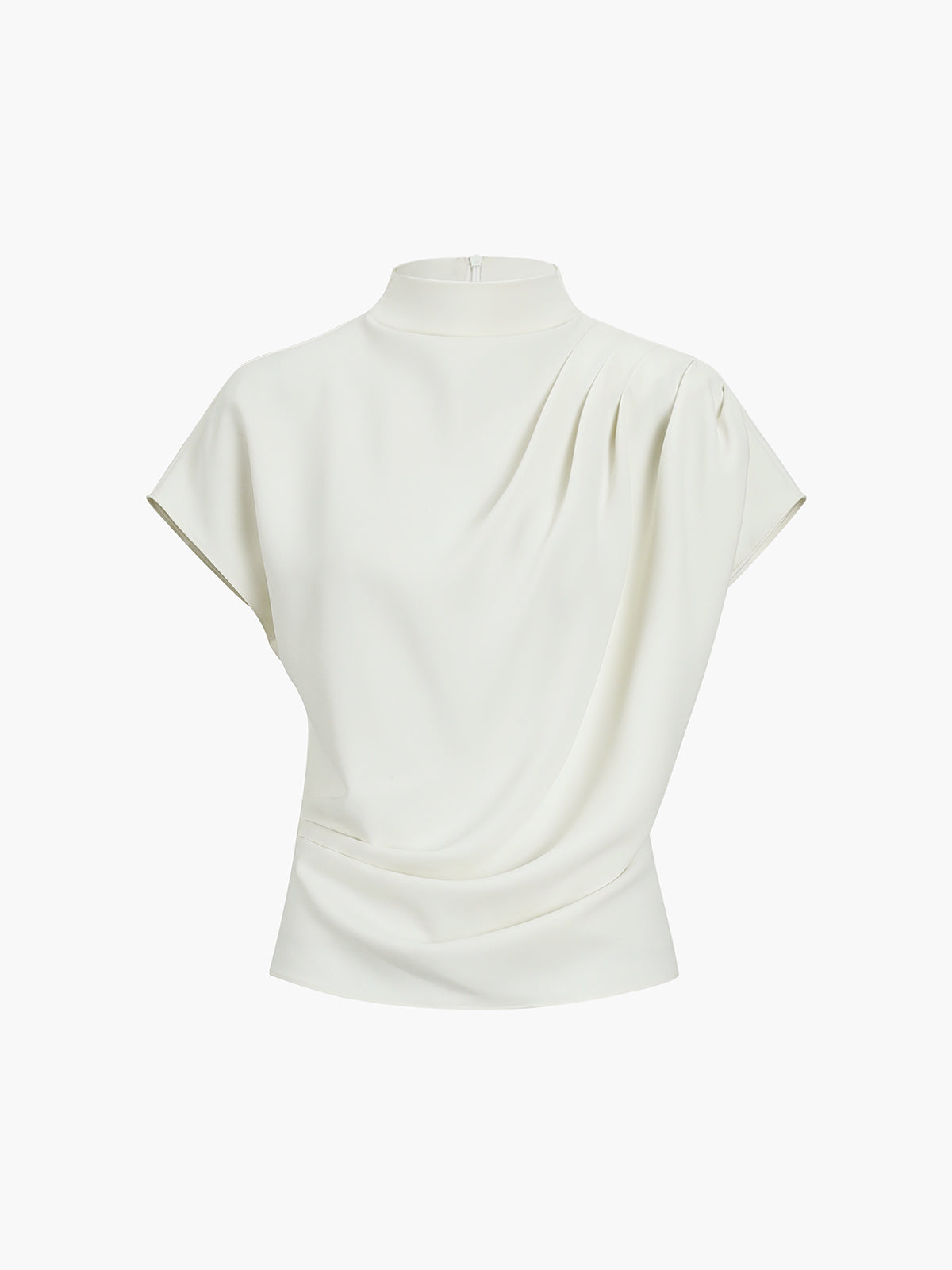 Minimalism Short Sleeve Top for Women Casual Wear