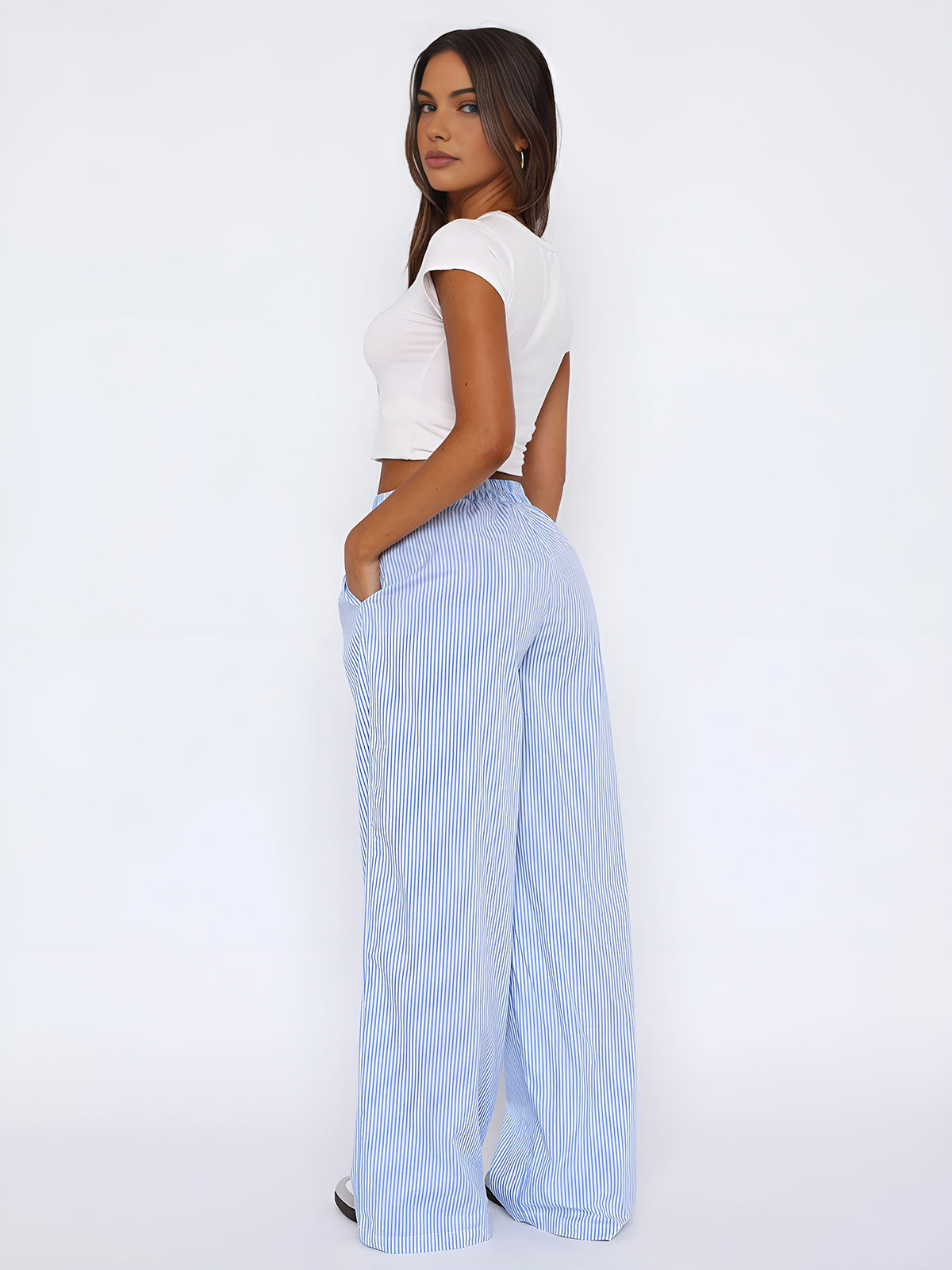 Styling Striped Long Pants for Versatile Everyday Wear