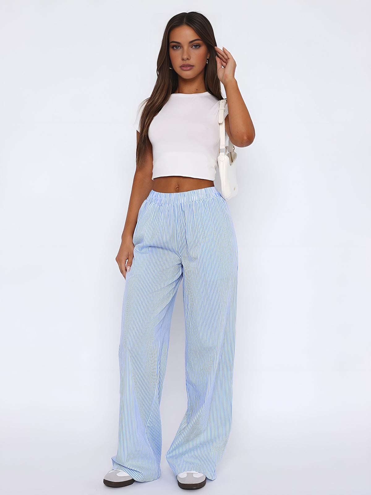 Styling Striped Long Pants for Versatile Everyday Wear