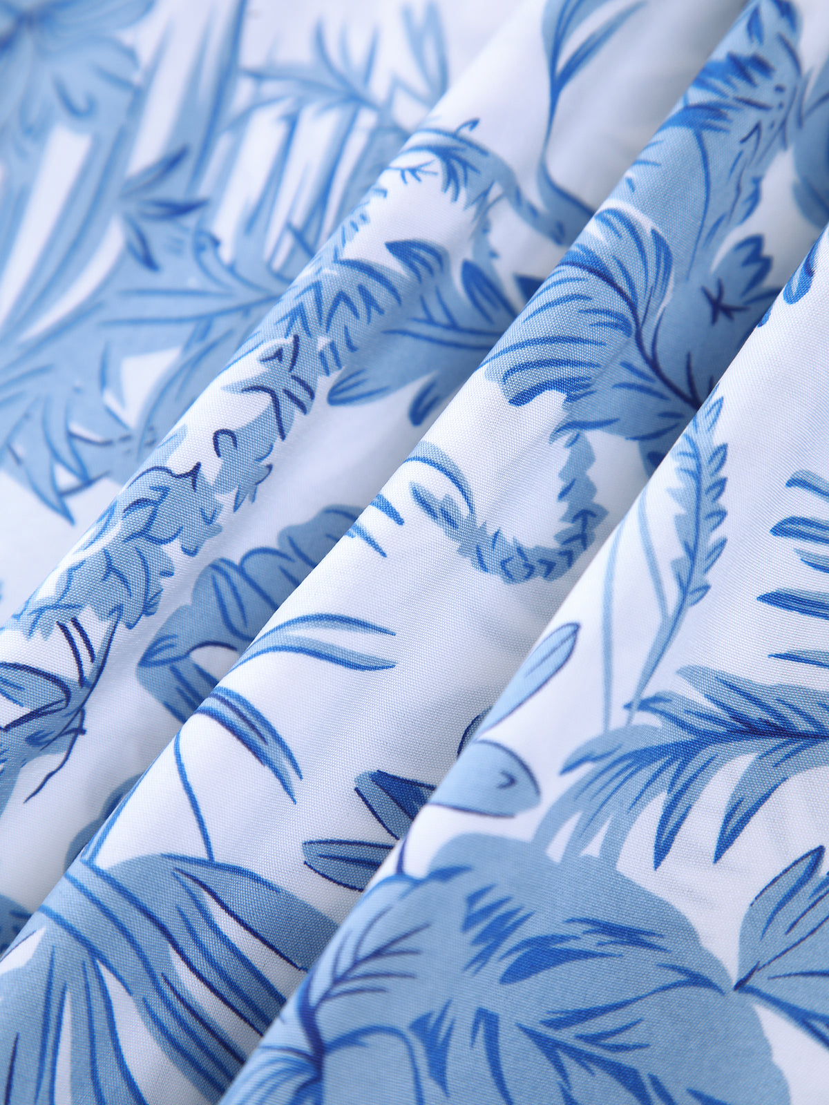 Seaside Joy Print Twist Detail High Waist Skirt Set Summer Beachwear