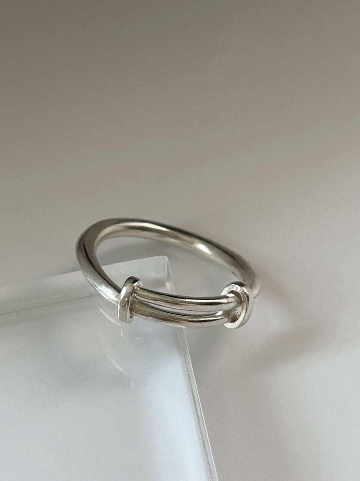 Minimalism Adjustable Ring - Elegant Everyday Silver Jewelry for Women