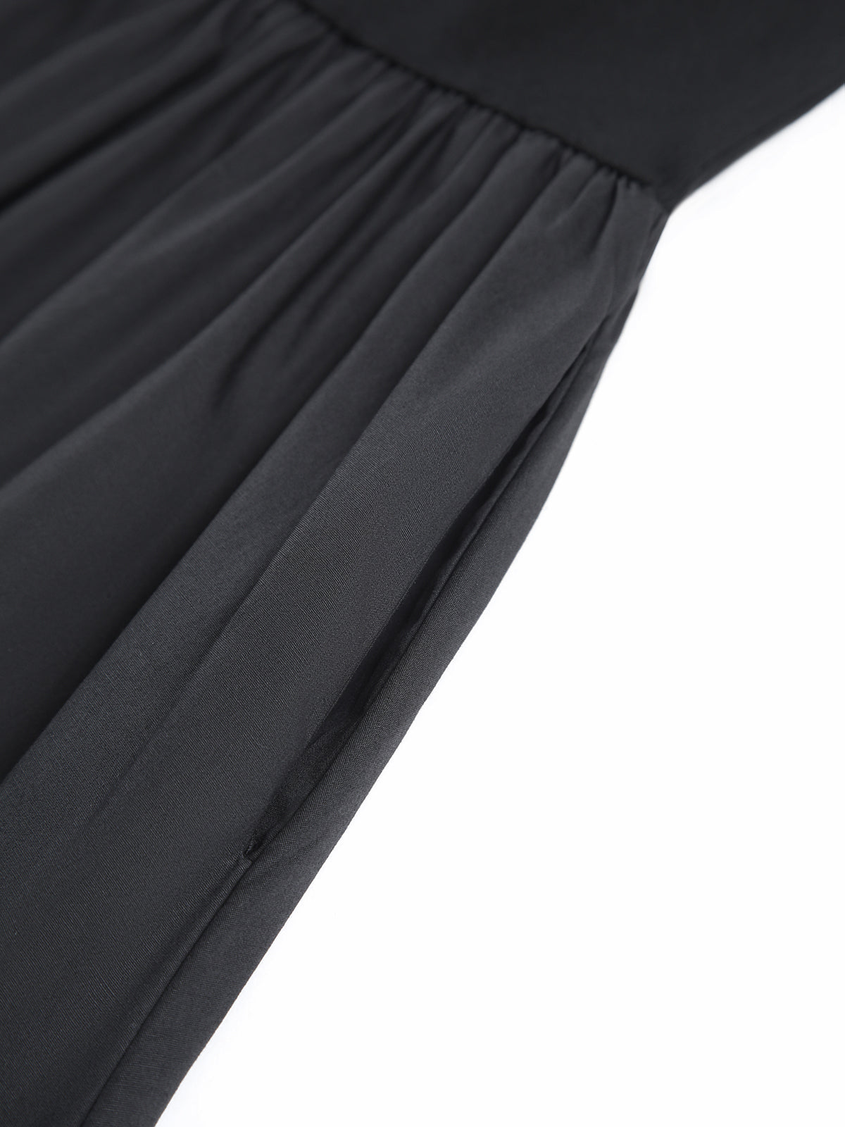 Leisure Crew Neck Long Dress Comfortable Casual Maxi Style