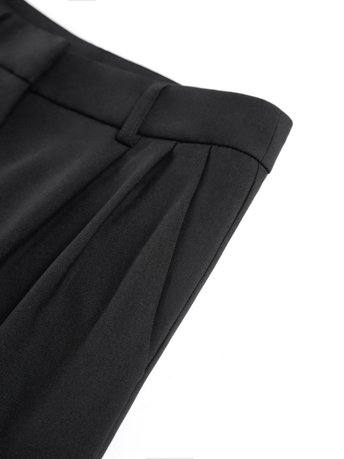 Solid Wide Leg Pants Without Belt - Casual Comfort Fit Stylish