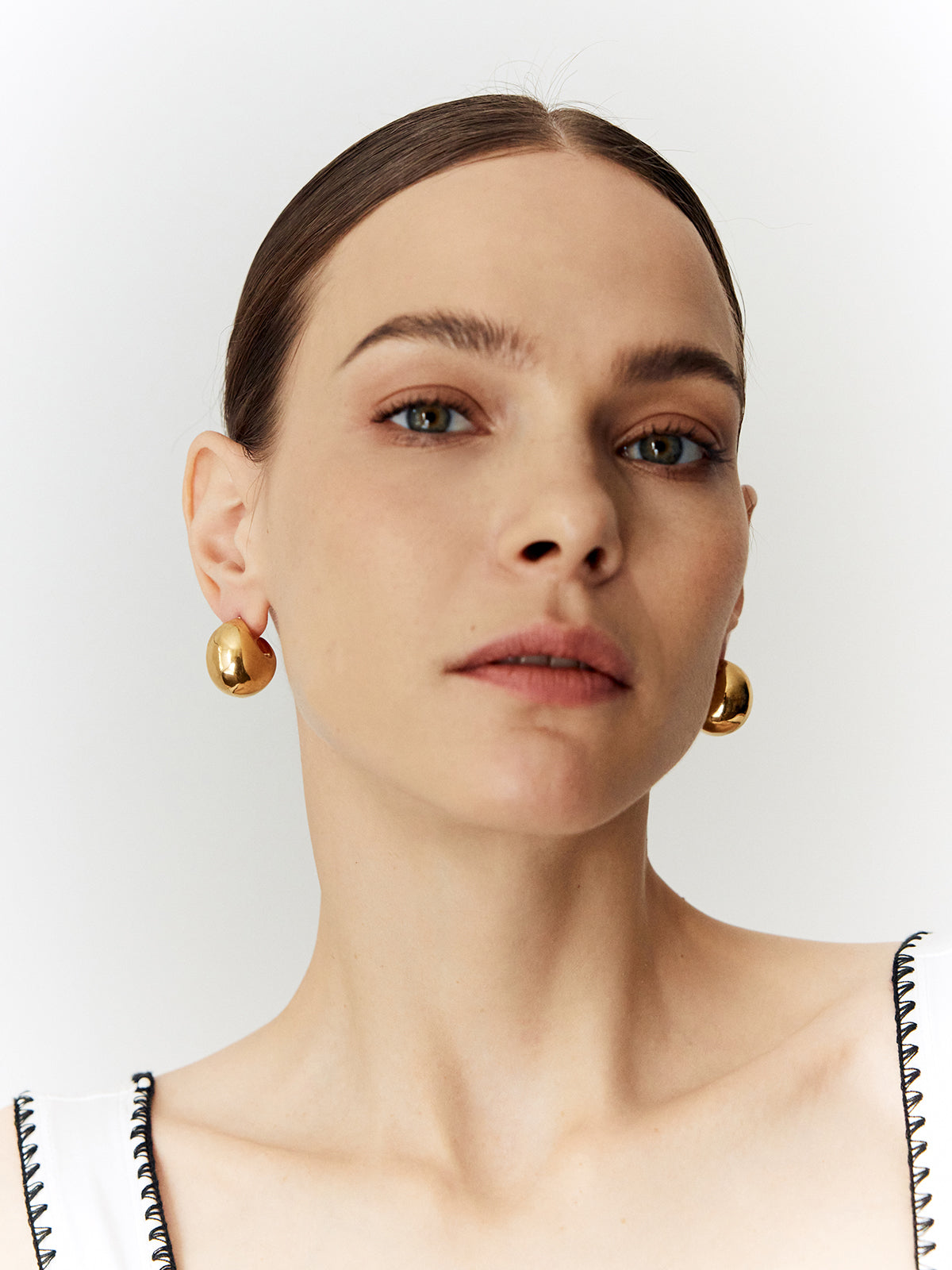 Small Tear Drop Earrings Elegant Lightweight Dangle Design