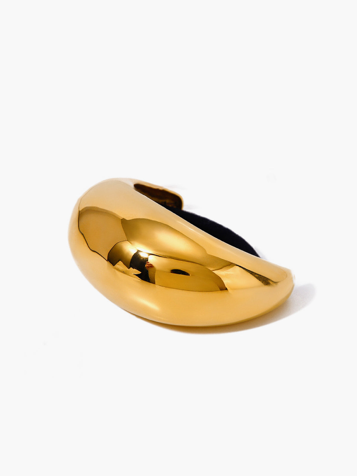1pc Golden Elastics Hair Tie for Women Stretchable Accessories