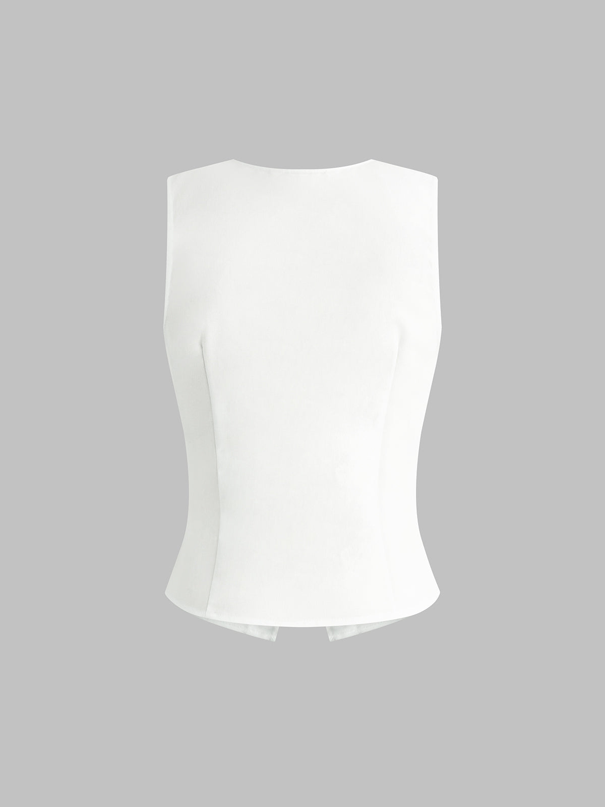 Linen Blends Button Up Tank Top for Summer Casual Wear