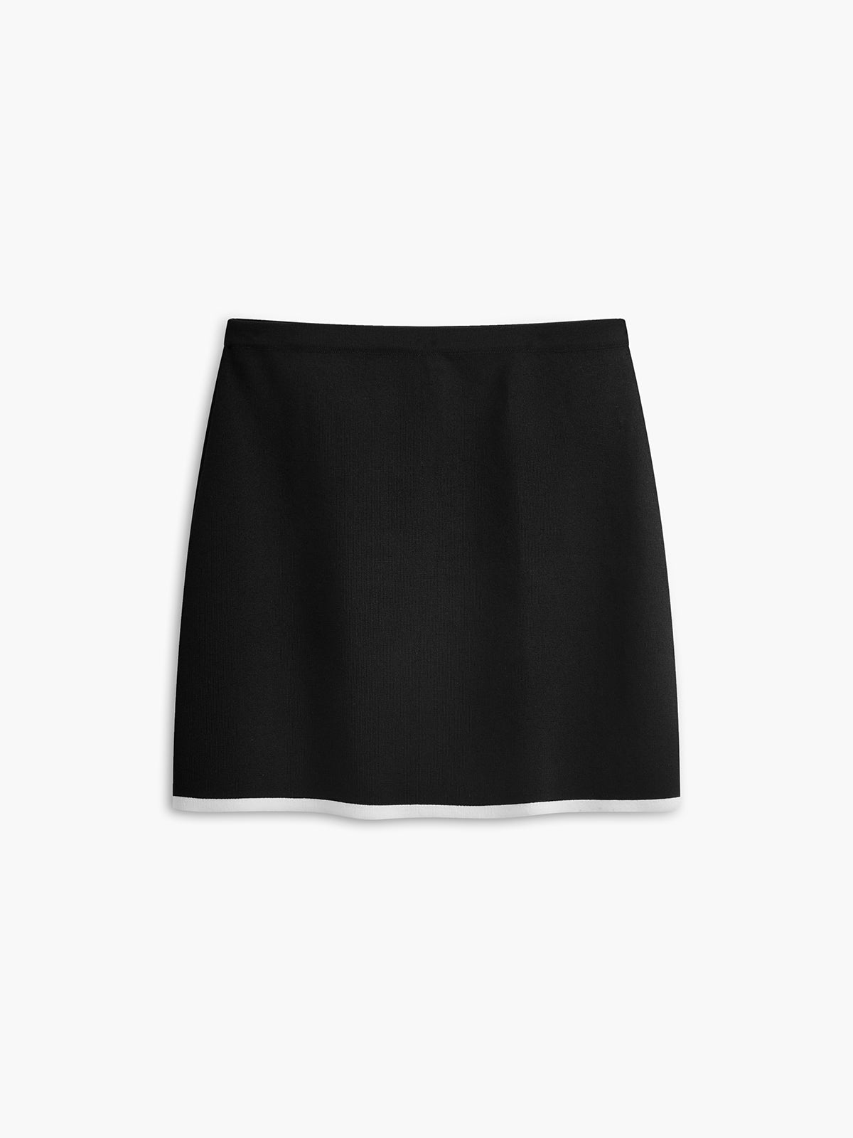 Button Front Contrast Binding Sleeveless Skirt Set | Summer Casual Women's Outfit