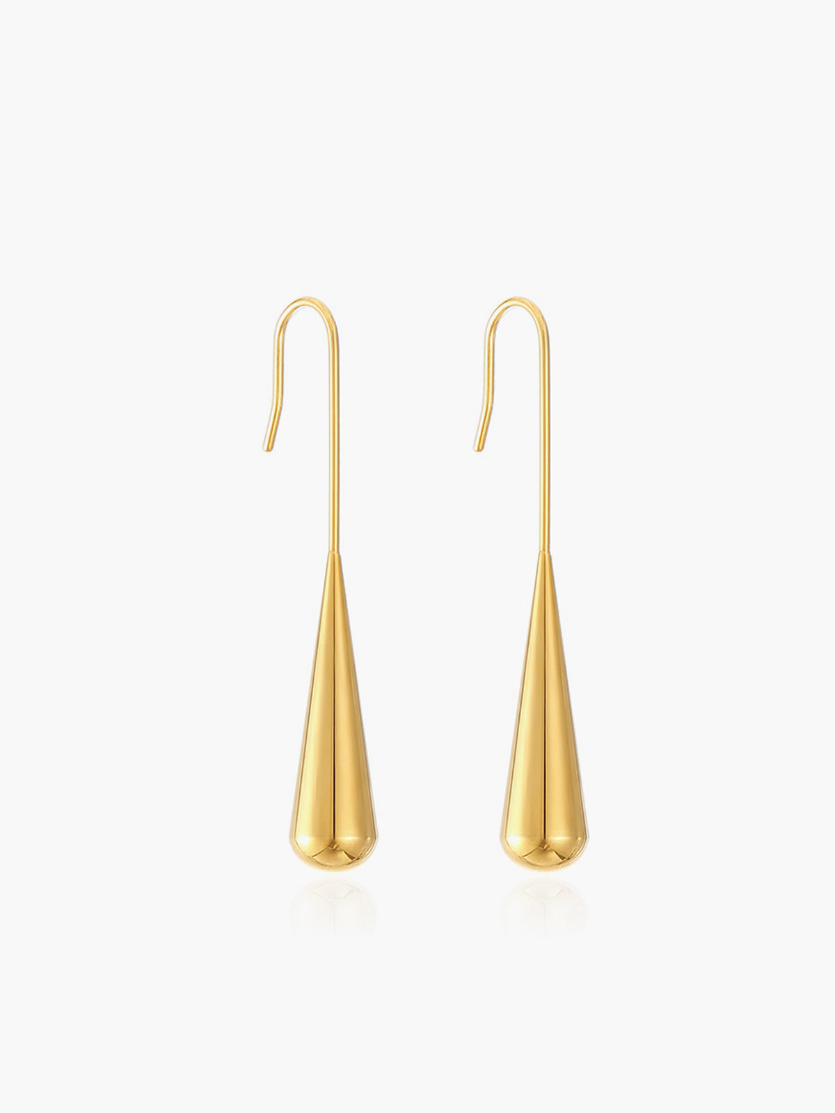 Minimalism Water Drop Pendant Earrings for Women Elegant Jewelry