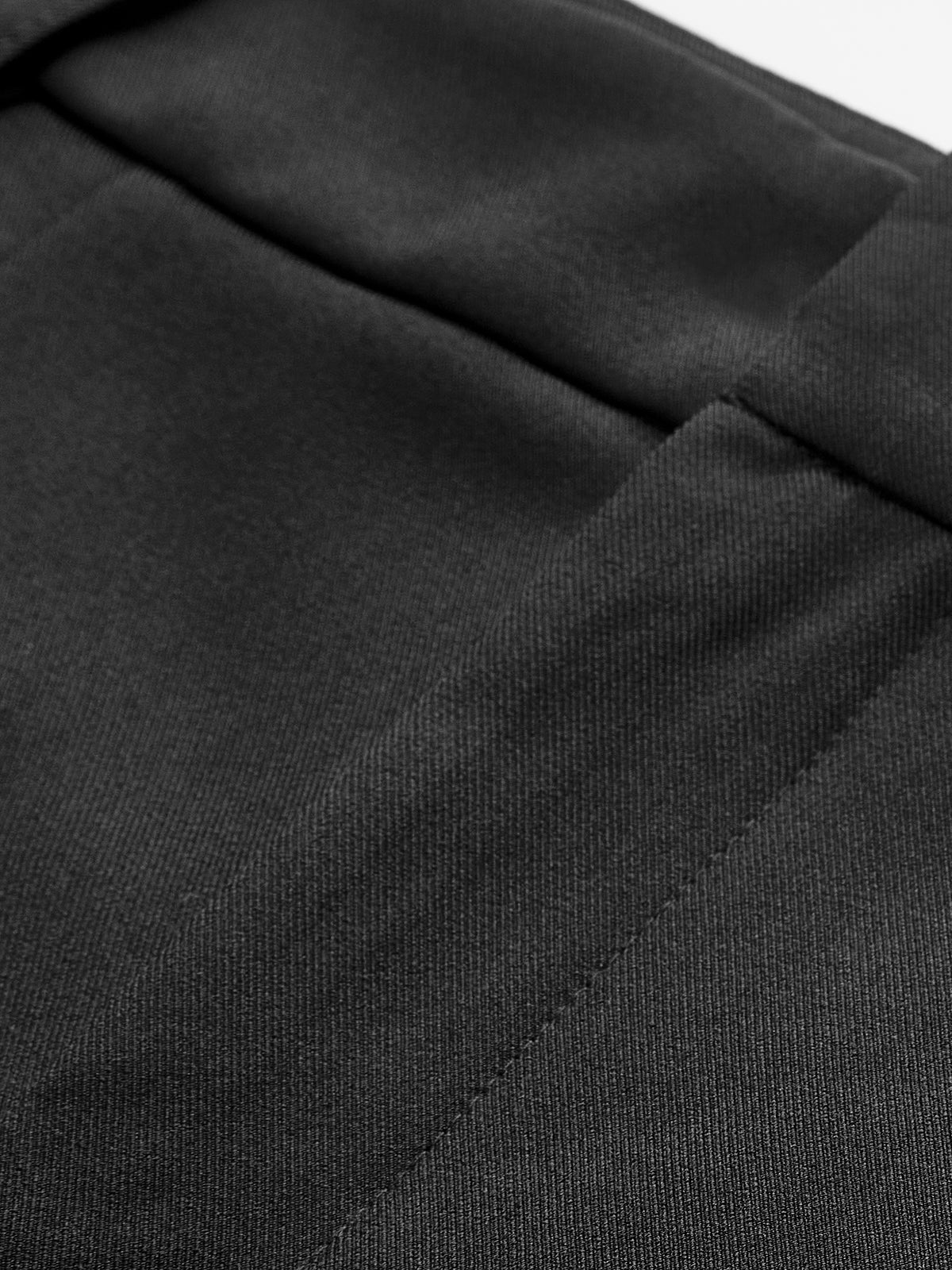 "Semi-Sheer Mid-Waist Lightweight Casual Shorts Without Belt"