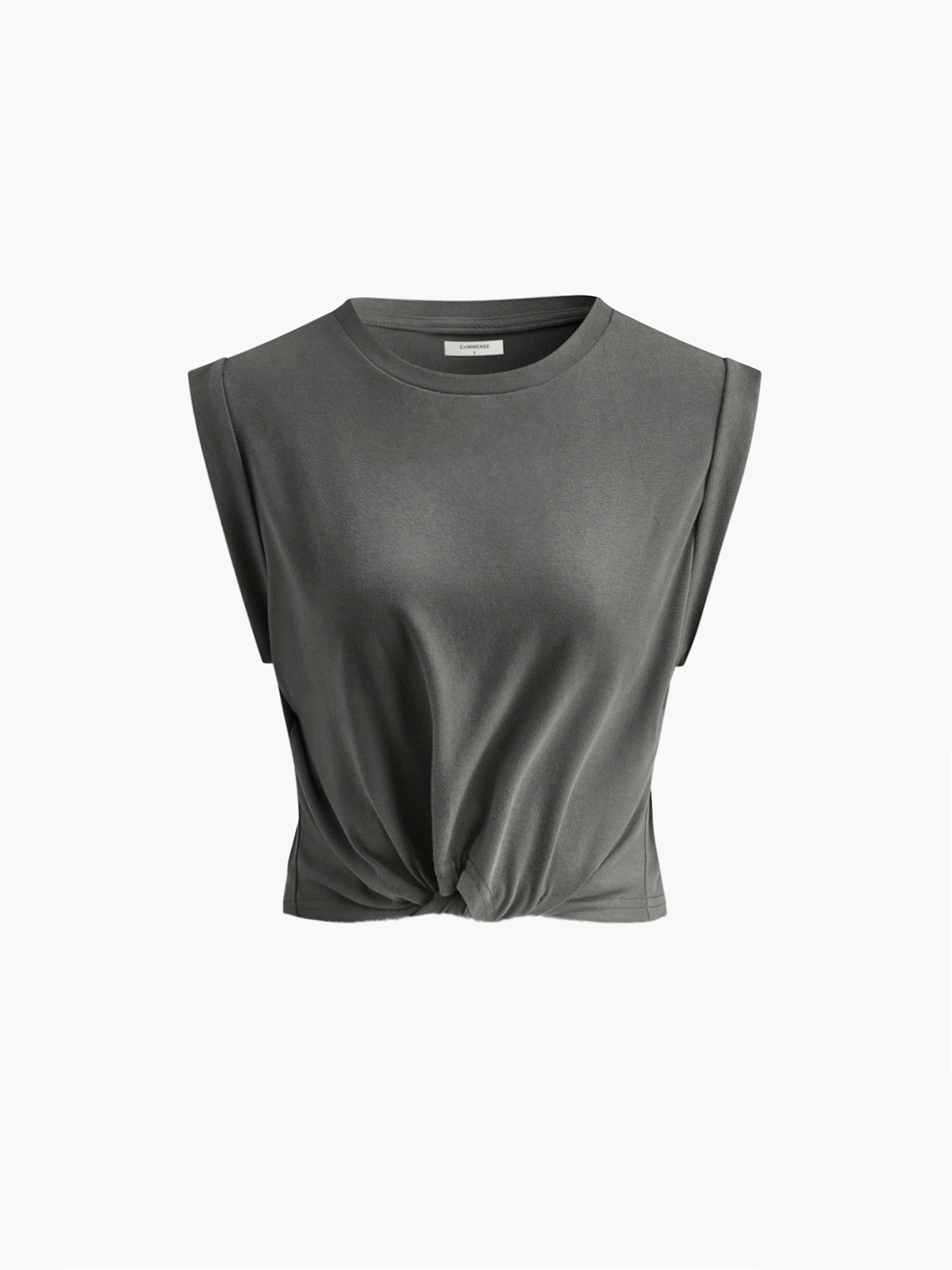 Cotton Knotted T-Shirt for Casual Everyday Wear