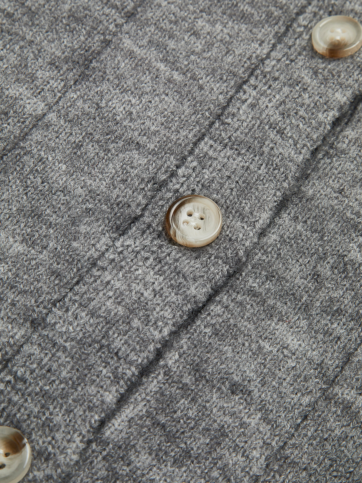 Crew Neck Button Soft Cardigan Lightweight Comfortable Fit