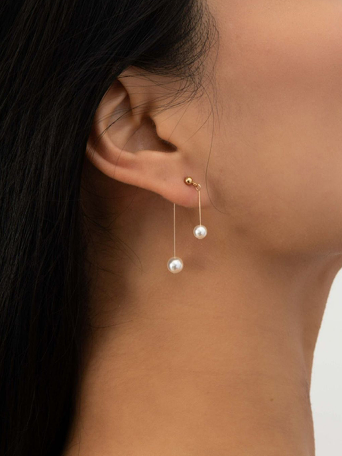 Romance Pearl Pendant Earrings Elegant Bridal Jewelry Wedding Gift