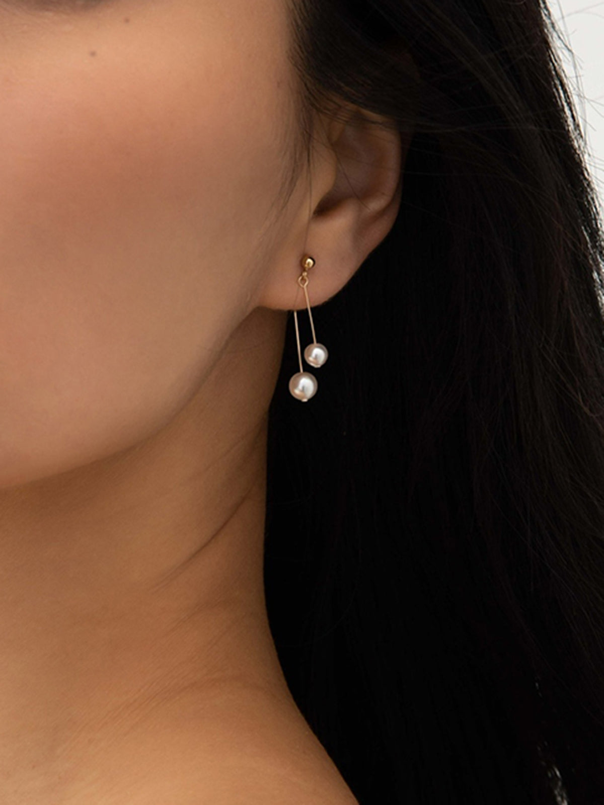 Romance Pearl Pendant Earrings Elegant Bridal Jewelry Wedding Gift