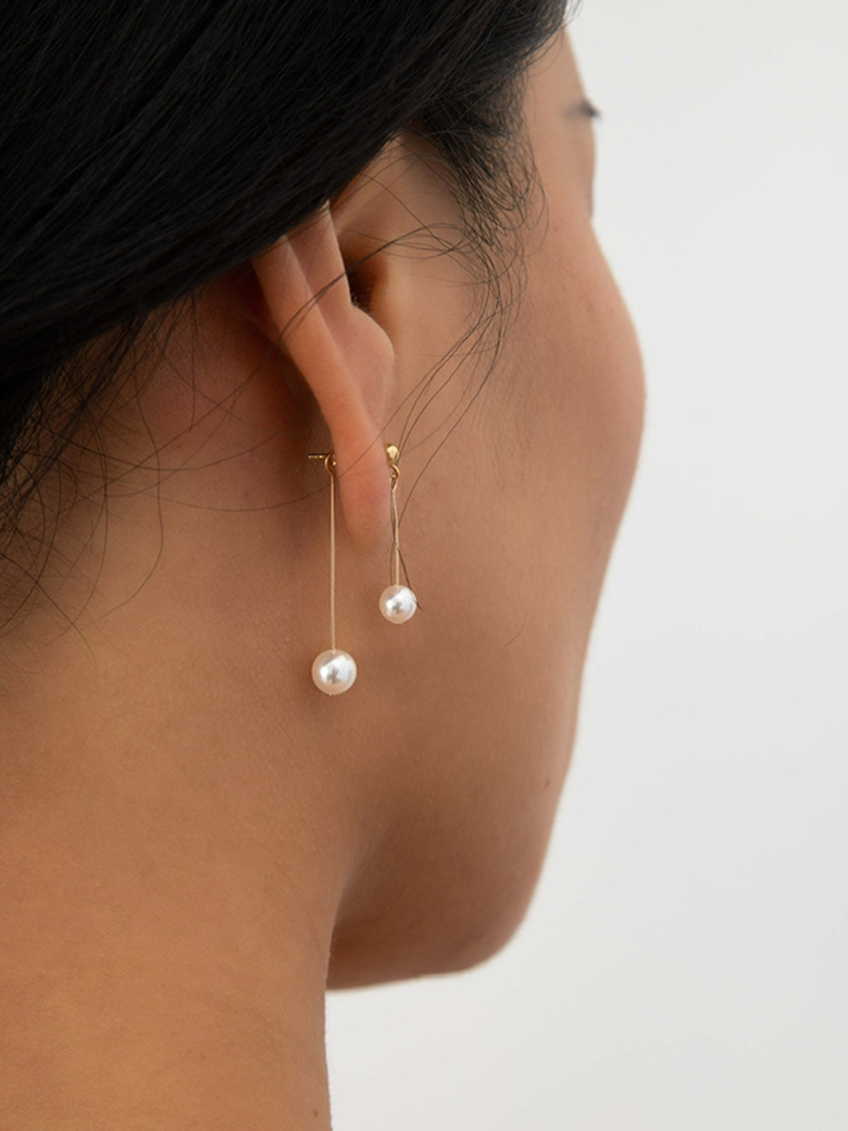 Romance Pearl Pendant Earrings Elegant Bridal Jewelry Wedding Gift