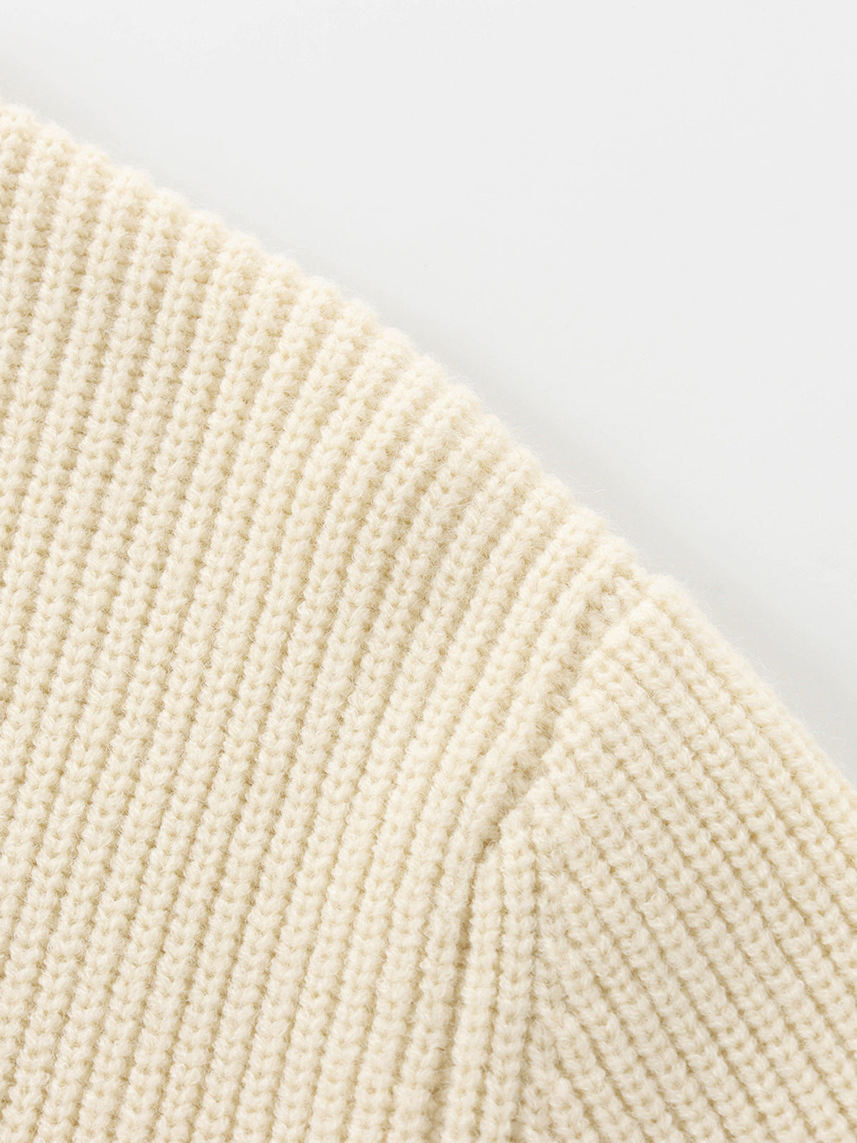 Bow Ribbed Warm Sweater for Women Casual Winter Wear