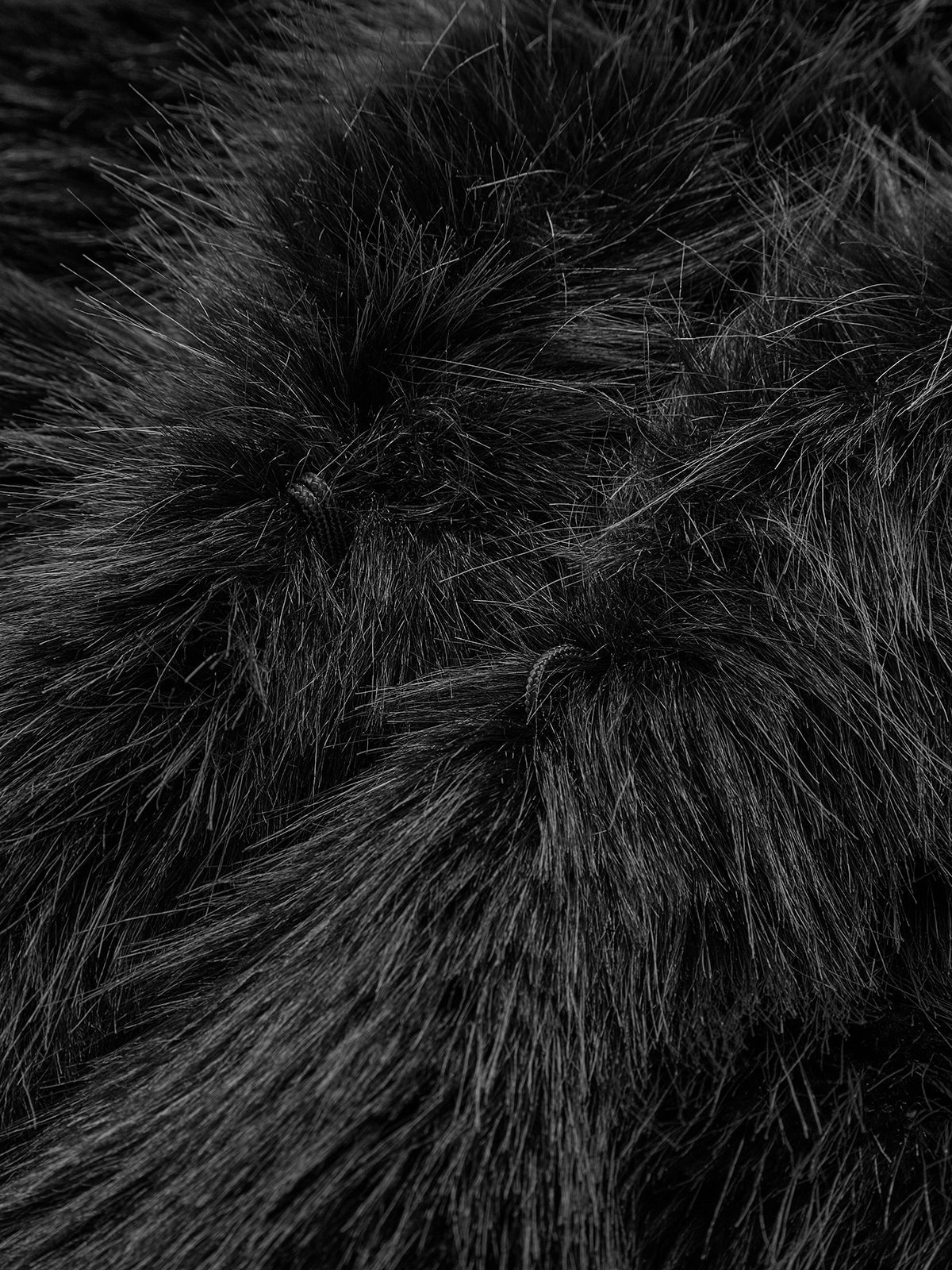 Solid Faux Fur Collar Jacket - Stylish Winter Outerwear for Women