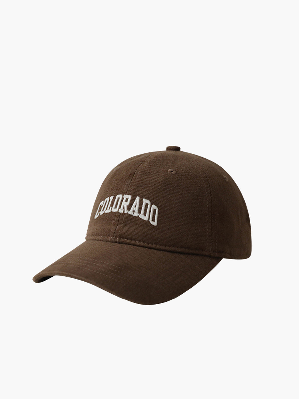 Vintage Letter Embroidery Hat Adjustable Unisex Cotton Cap