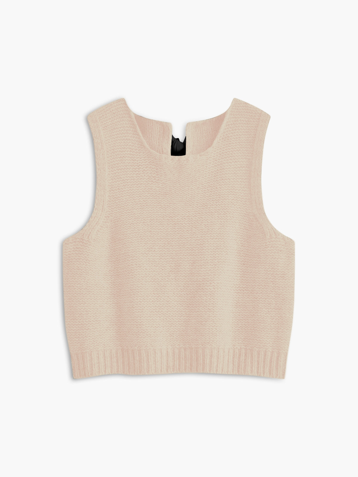 Bow Front Sweater Vest for Layering and Casual Wear