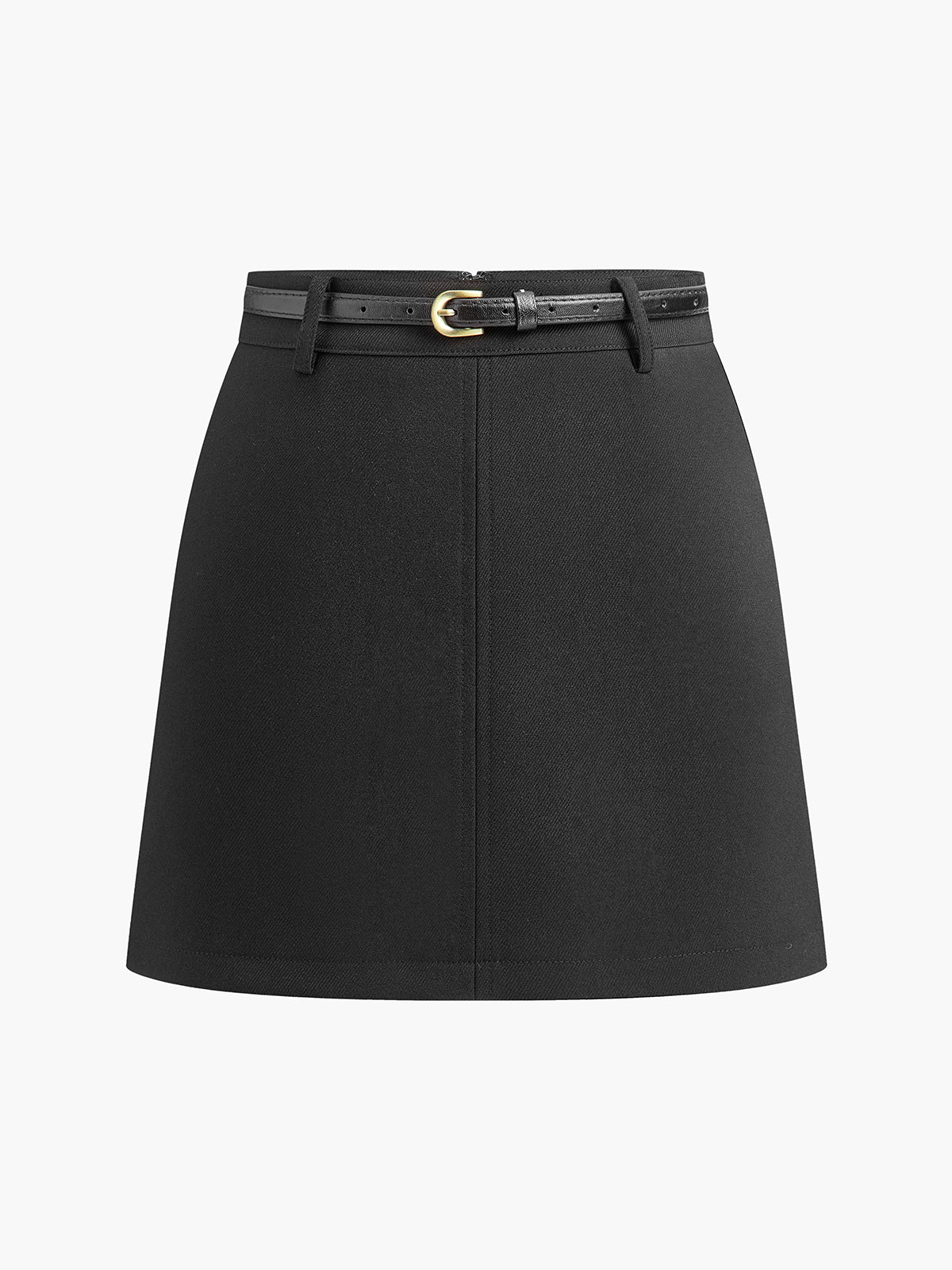 Essential Mini Skort With Slim Belt for Women Comfort Fit