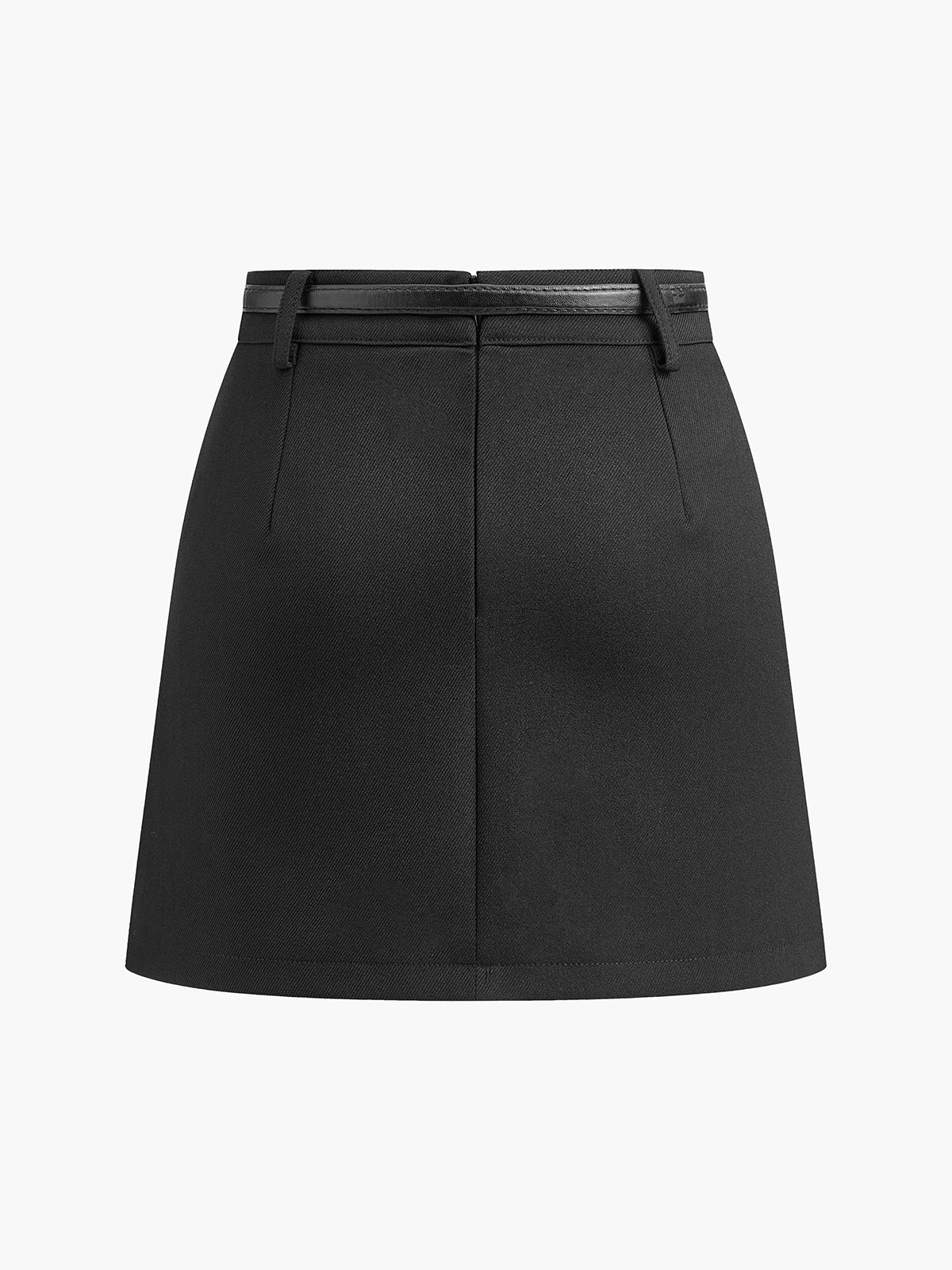 Essential Mini Skort With Slim Belt for Women Comfort Fit