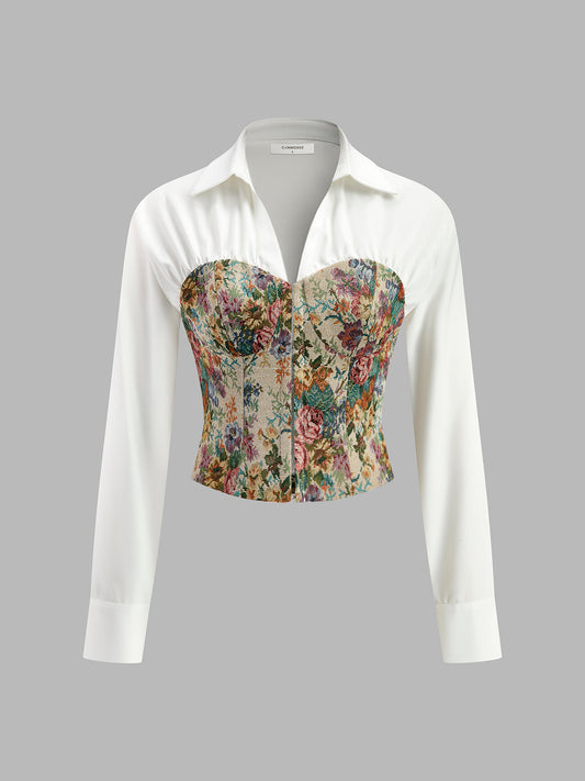 2 in 1 Jacquard Polo Shirt for Casual and Formal Wear