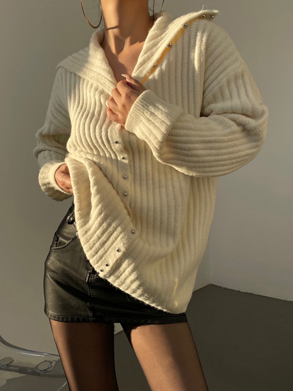 Elegant Button Cardigan for Casual or Formal Wear