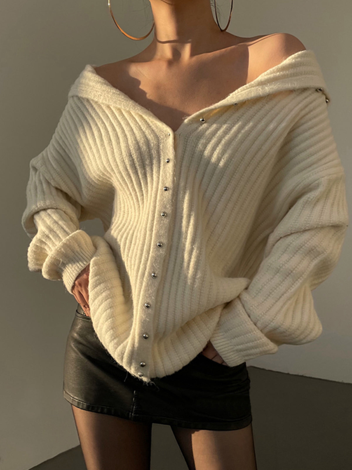 Elegant Button Cardigan for Casual or Formal Wear
