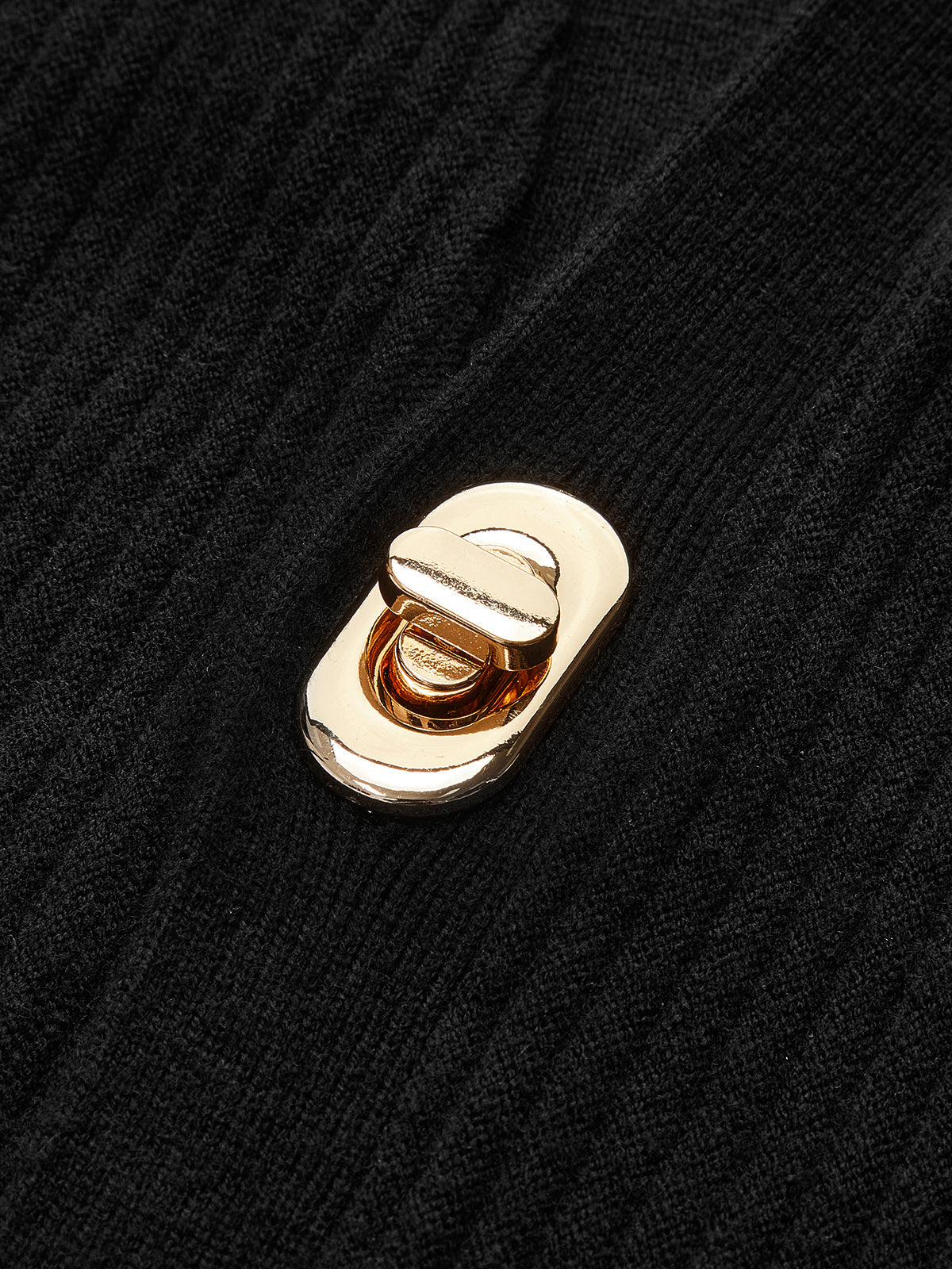 Turn Lock Wave-Sleeve Cardigan For Fashionable Layering Essentials