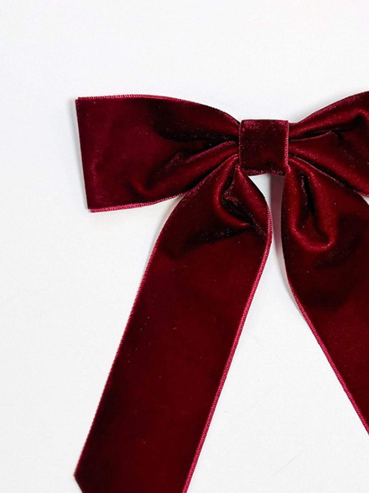 Velvet Bow Hair Clip for Women and Girls Hairstyles