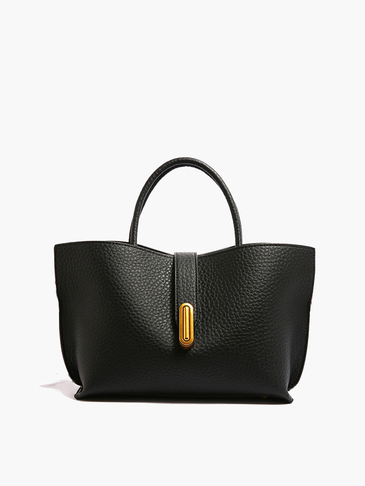 Top Handle Textured Shoulder Bag for Women Casual Use