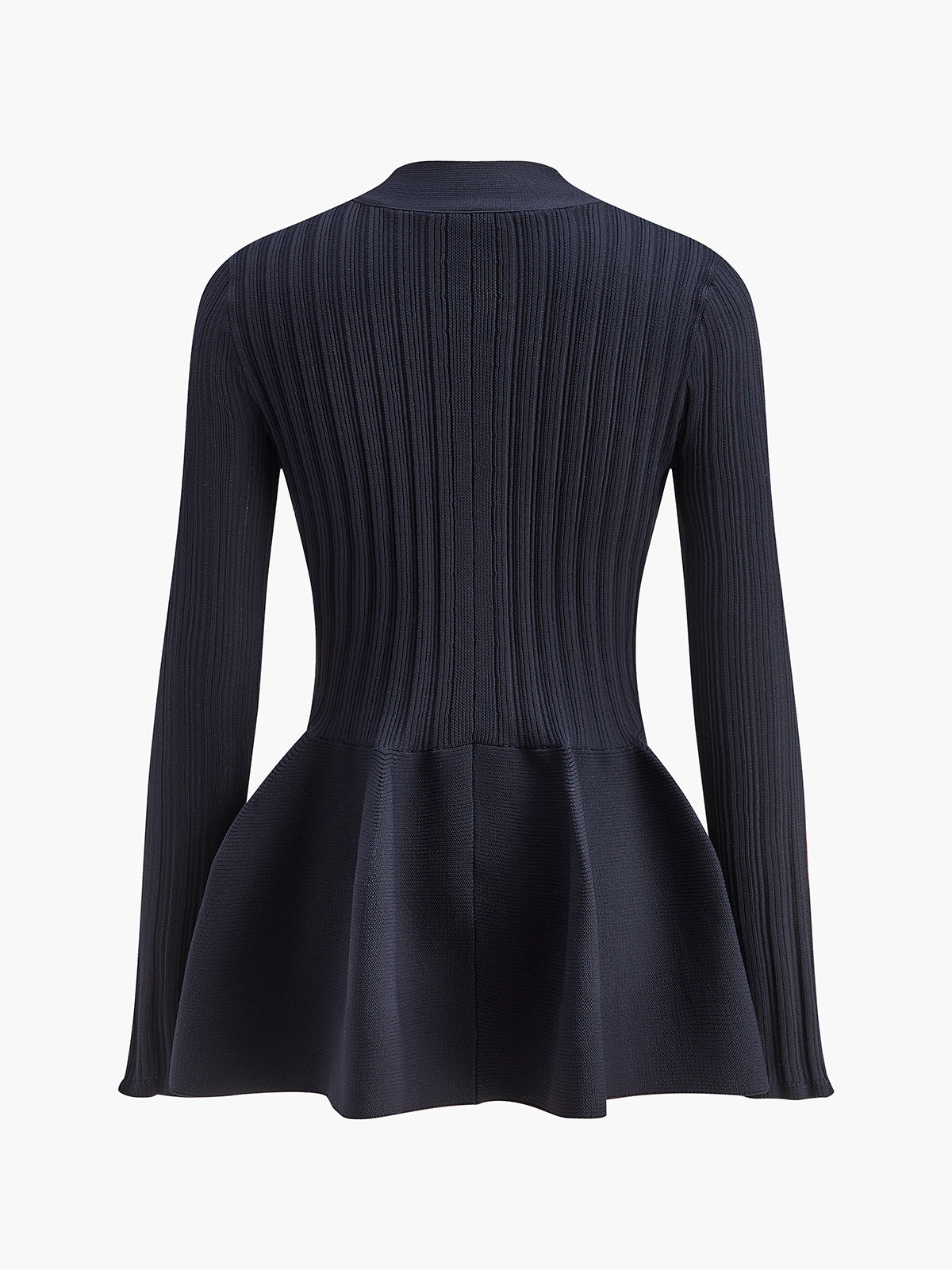 V-Neck Ruffle Button Cardigan for Women Lightweight